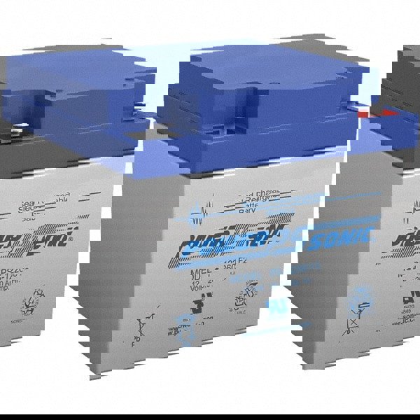 Rechargeable Lead Battery: 12V, Quick-Disconnect Terminal